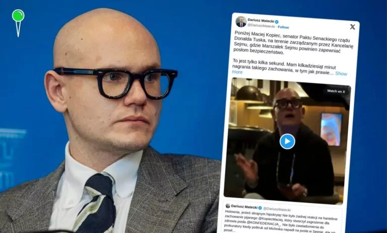 Kim jest Maciej Kopiec z Nowej Lewicy? Jego zachowanie wstrząsa (FOTO: Maciej Kopiec/X)