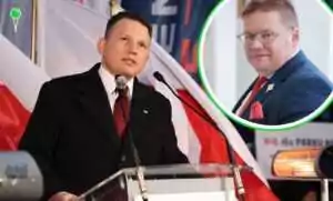 Ostre starcie Mentzena i Ćwika. Pozew w trybie wyborczym już w sądzie (FOTO: Sławomir Mentzen/Sławomir Ćwik/FB)