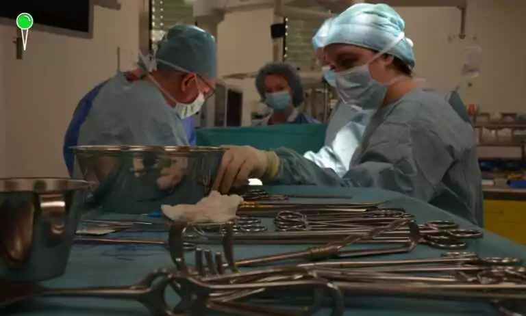 W szpitalu w Gdańsku wycięto 14 kg nowotwór nerki (FOTO: Copernicus)