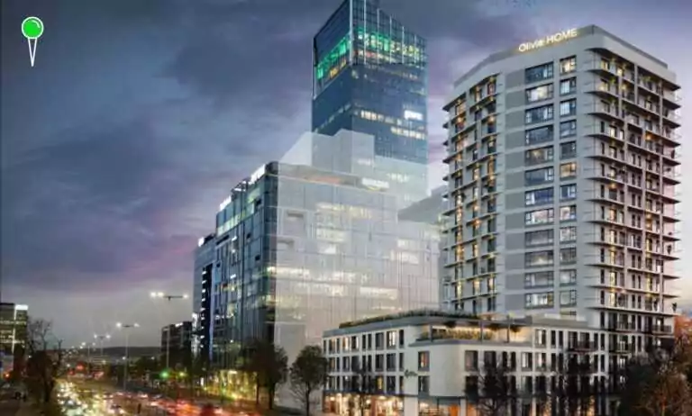 Olivia Pulse - wielki mieszkalny wieżowiec w Oliwie (FOTO: mat. prasowe)