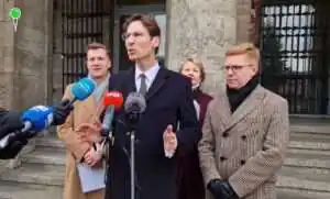 Most Siennicki w prokuraturze. Płażyński: ludzie nie byli gotowi! (FOTO: Kacper Płażyński/FB)