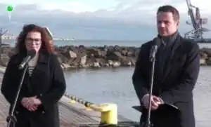 Rafał Trzaskowski w Gdańsku. Kandydat zwiedził port morski (FOTO: Rafał Trzaskowski/FB)