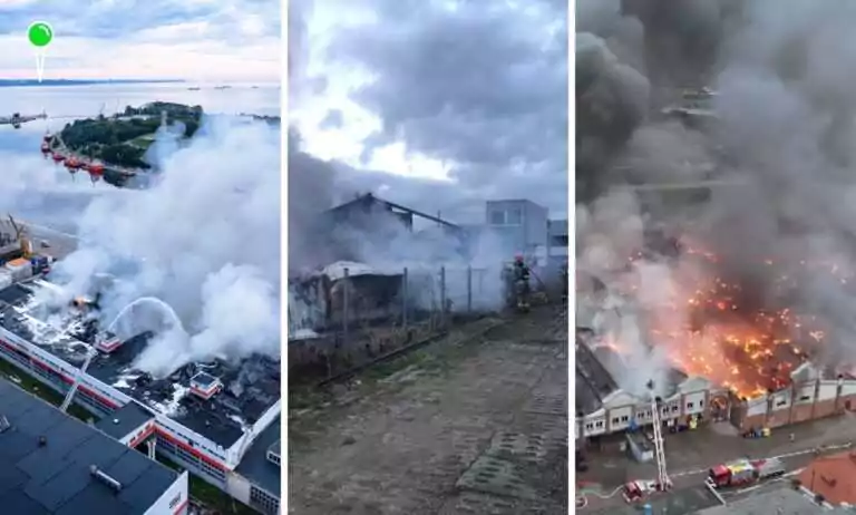 Seria pożarów w Gdańsku. Co się dzieje w mieście? (FOTO: PSP)