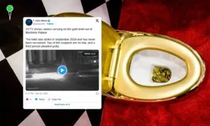 W sądzie zaprezentowano nagrania z monitoringu pokazujące moment kradzieży złotej toalety wartej 4,8 mln funtów (FOTO: canva)