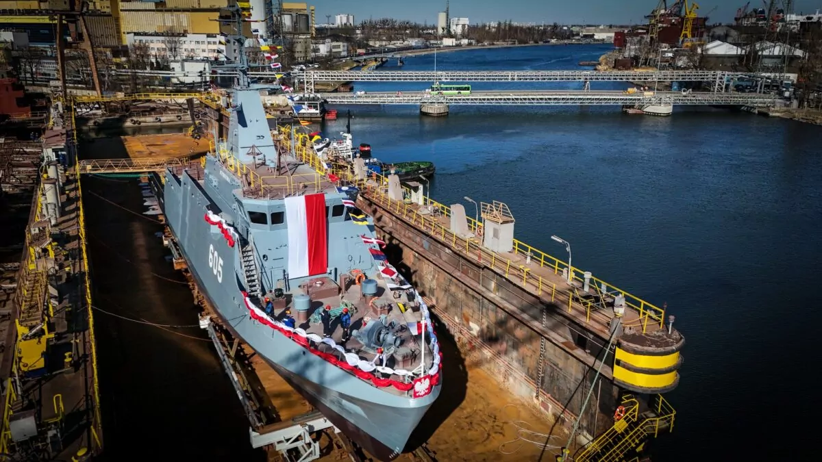 ORP Rybitwa zwodowany. Marynarka Wojenna zyskuje nową siłę (FOTO: 8FOW)