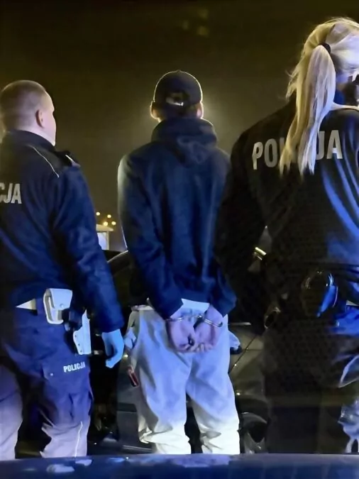 Nielegalne wyścigi w Gdańsku. Nocna akcja grupy SPEED (FOTO: KWP Gdańsk)