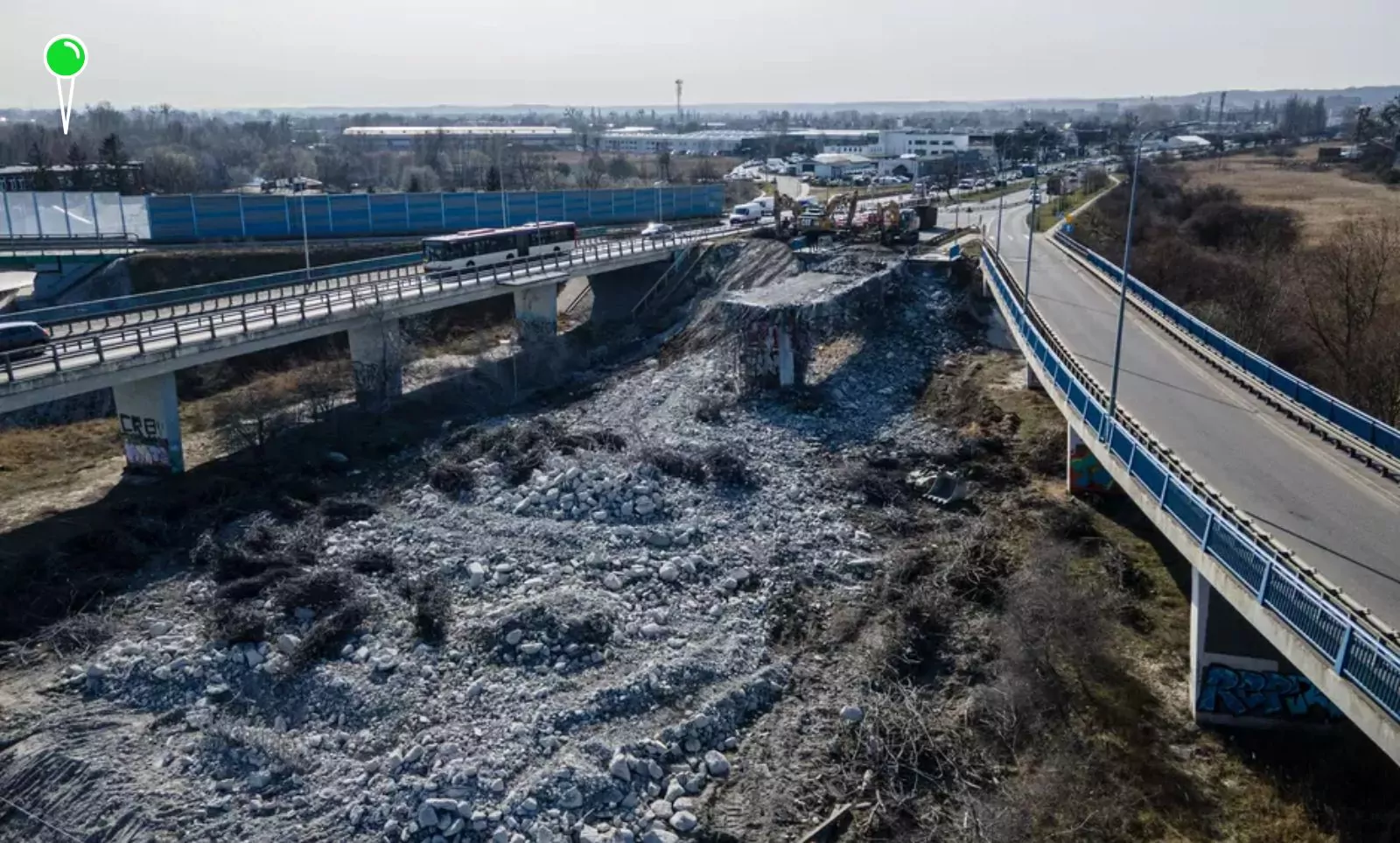 To koniec wiaduktu na Elbląskiej. Sprawdź, kiedy powstanie nowy (FOTO: Piotr Wittman/gdansk.pl)