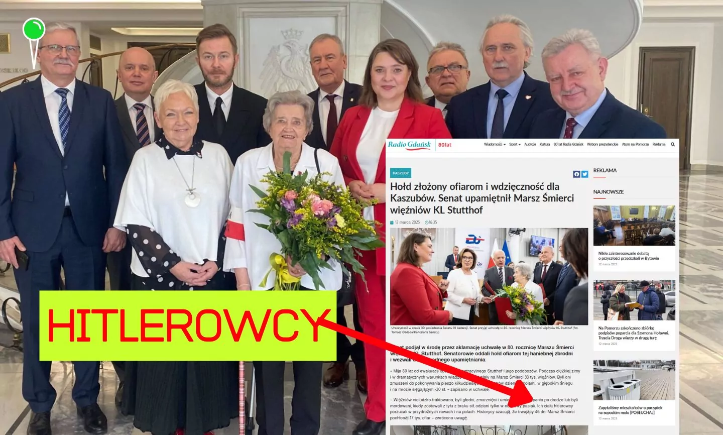 Senat i Radio Gdańsk fałszują historię KL Stutthof? (FOTO: canva.com)