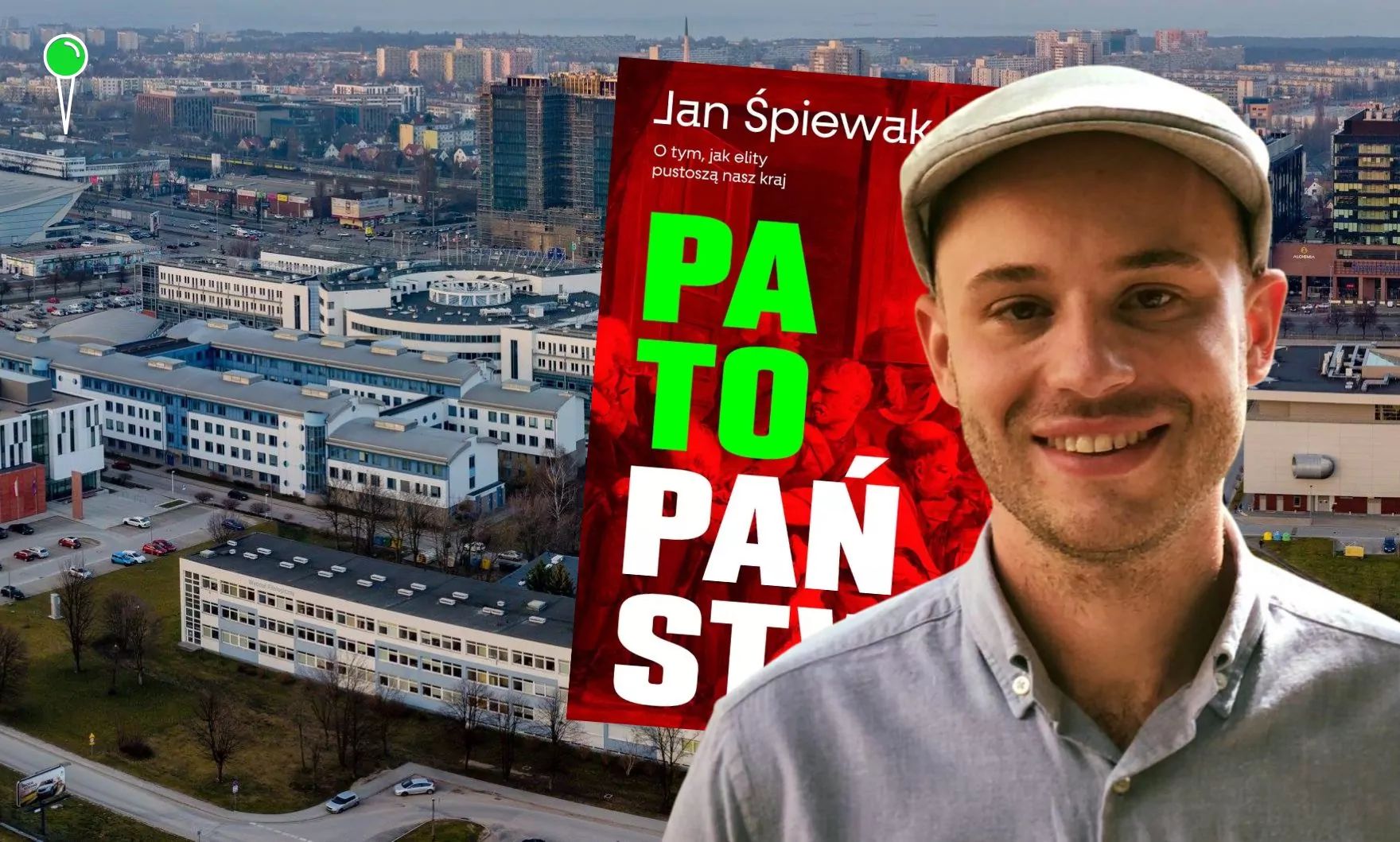 Jan Śpiewak vs. Uniwersytet Gdański. Uczelnia odwołuje spotkanie (FOTO: Uniwersytet Gdański)