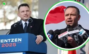 Mocne słowa Mentzena i Nawrockiego podczas kampanii. Kto uratuje Polskę? (FOTO: Sławmi Mentzen/Karol Nawrocki/FB)