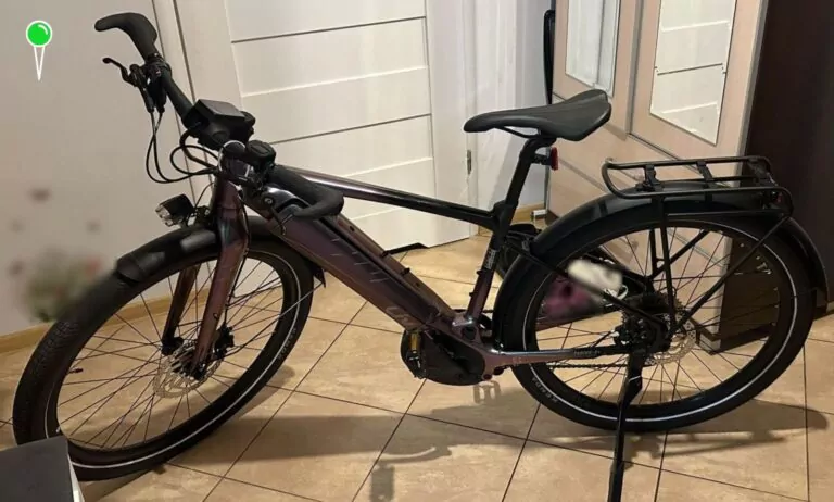 Zuchwała kradzież w Gdańsku! 42-latek odjechał na skradzionym rowerze (FOTO: KMP Gdańsk)