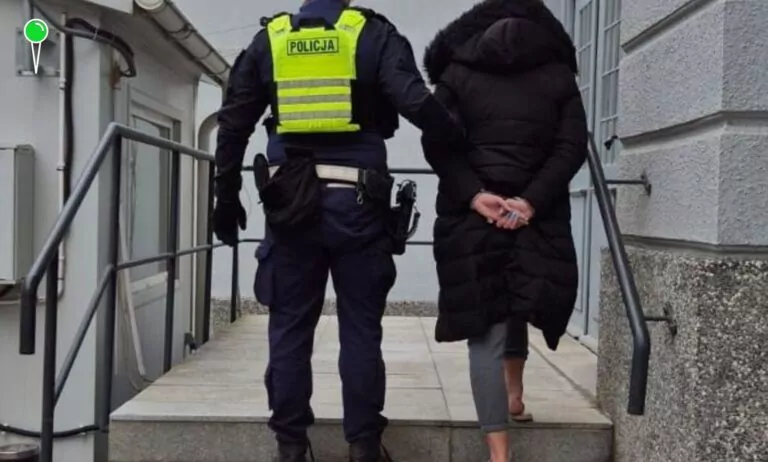 22-latka po kokainie rozbiła bmw na latarni (FOTO: KMP Gdańsk)