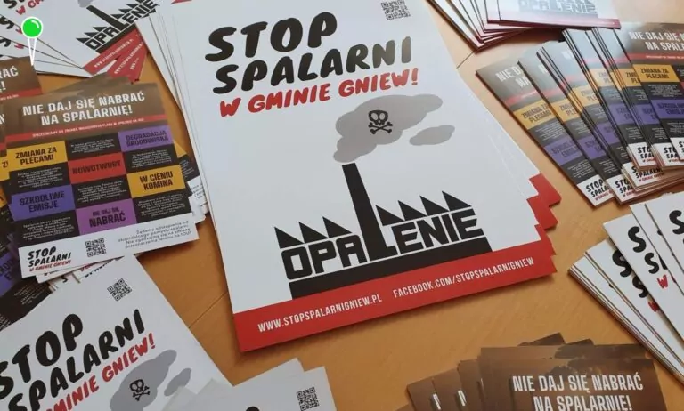 Opalenie mówi "nie" spalarni odpadów – spotkanie 10 marca (FOTO: stopspalarnigniew.pl)