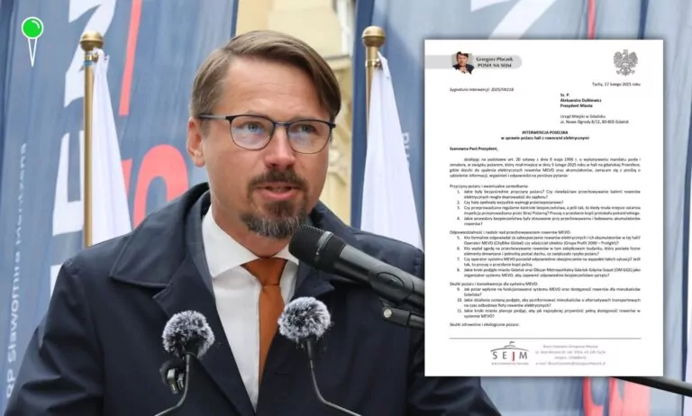 Spłonęła hala w Gdańsku. Poseł Konfederacji stawia trudne pytania (FOTO: Grzegorz Płaczek/FB)