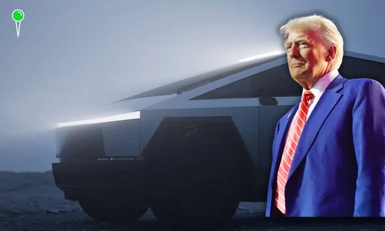 Prezydent USA planuje zakup Tesli. Czy to wsparcie dla Muska? (FOTO: Tesla Poland/Donald J. Trump/FB)