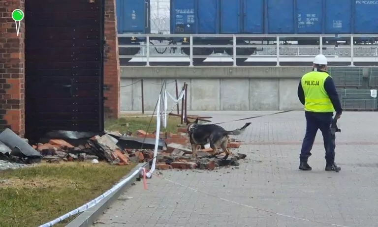 Pożar na Przeróbce. Teren przekazany właścicielowi (FOTO: KWP Gdańsk)