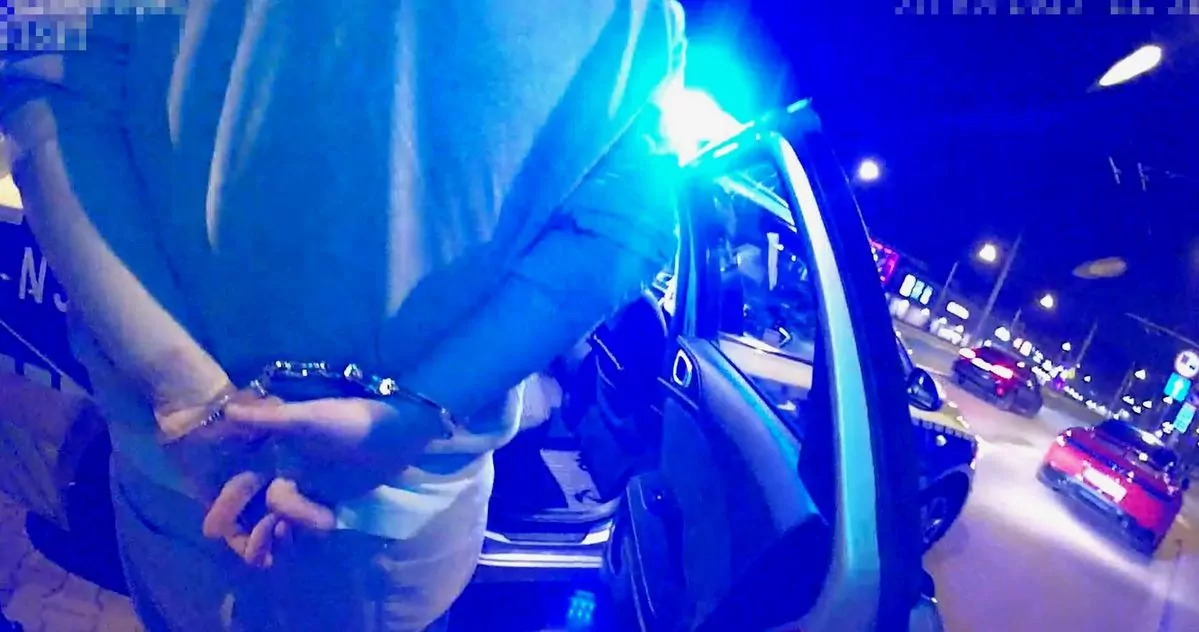 Kierowca porsche 911 zatrzymany po pościgu. Miał kokainę (FOTO: KMP Sopot)