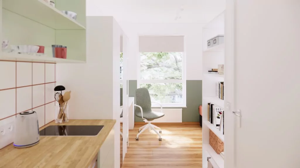 Będą luksusowe pokoje dla studentów w Gdańsku (FOTO: Torus)