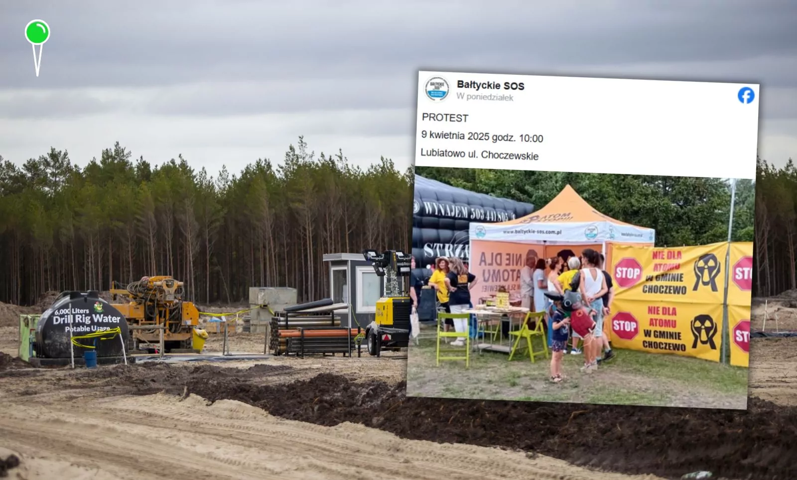 Elektrownia atomowa zagrożona? Mieszkańcy znów na ulicach (FOTO: PEJ)