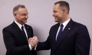 Andrzej Duda: zagłosuję na Karola Nawrockiego (FOTO: Paweł Szefernaker/X)