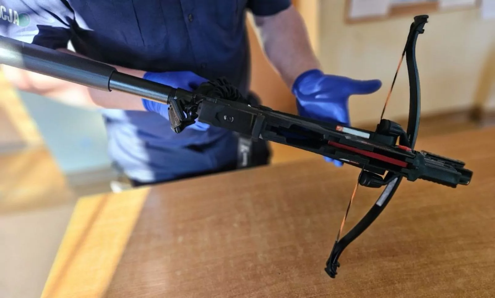 Bez pasów, ale z haszyszem i kuszą. Niewinna kontrola drogowa w Sopocie (FOTO: KMP Sopot)