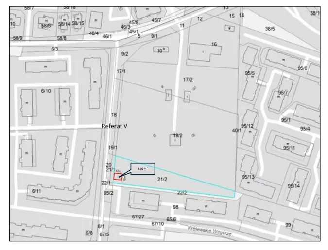Gdańsk oddaje działkę pod BTS. Obok mnóstwo bloków i żłobek. Mapa.