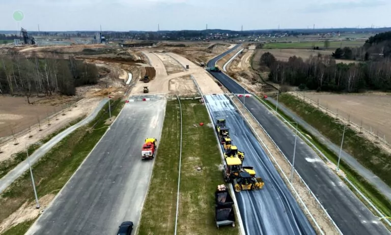 Ulica Słoneczna w Przyjaźni zamknięta. Zmiany przez OMT (FOTO: GDDKiA o. Gdańsk)