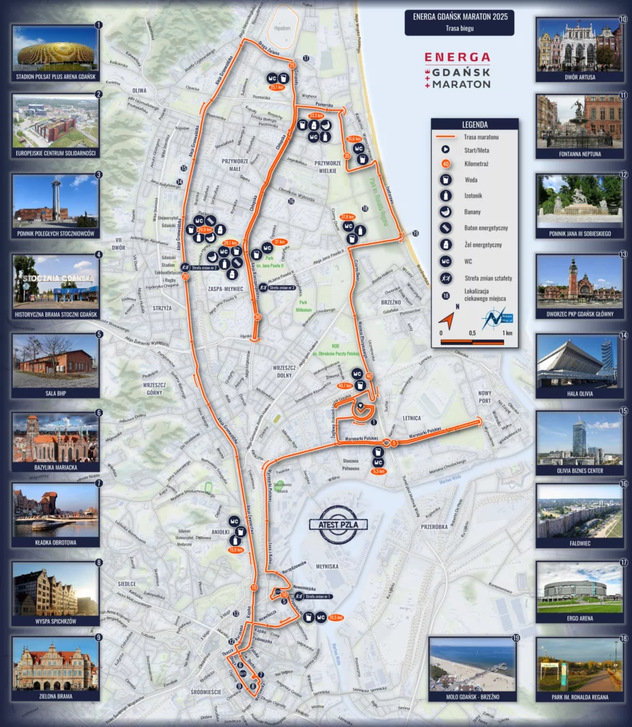 Energa Gdańsk Maraton sparaliżuje aż 10 dzielnic (FOTO: gdansk.pl)