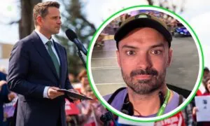 Michał Marcinkiewicz - "dziecko Nitrasa" za plecami Rafała Trzaskowskiego (FB/Rafał Trzaskowski/BlueSky/Marcin Marcinkiewicz)