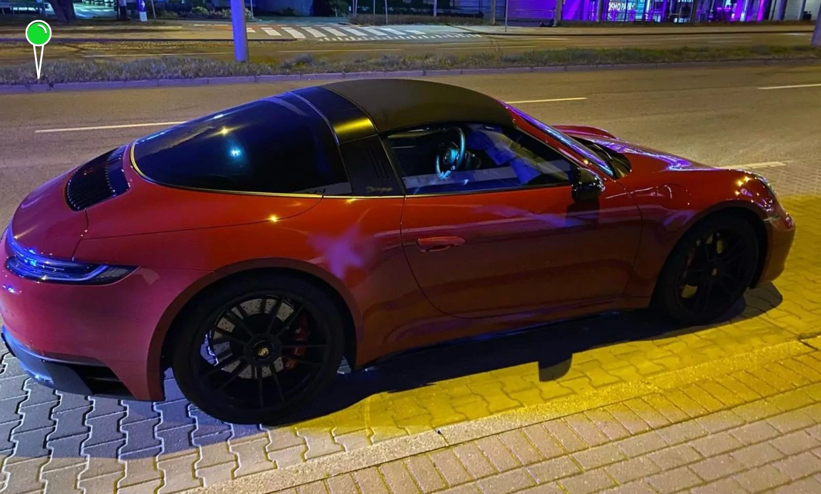 Kierowca porsche 911 zatrzymany po pościgu. Miał kokainę (FOTO: KMP Sopot)