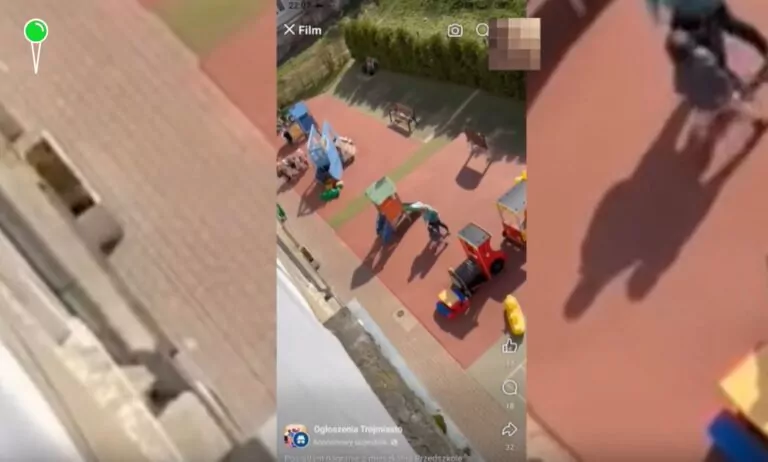 Skandal w gdańskim przedszkolu. Opiekunka szarpała dziecko (FOTO: czytelnik)