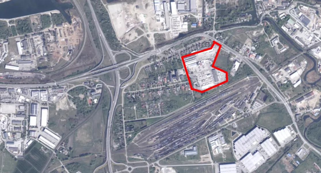 Mieszkańcy Rudników przeciwko nowym magazynom. Chcą osiedla - teren pod hale (FOTO: materiały inwestora)