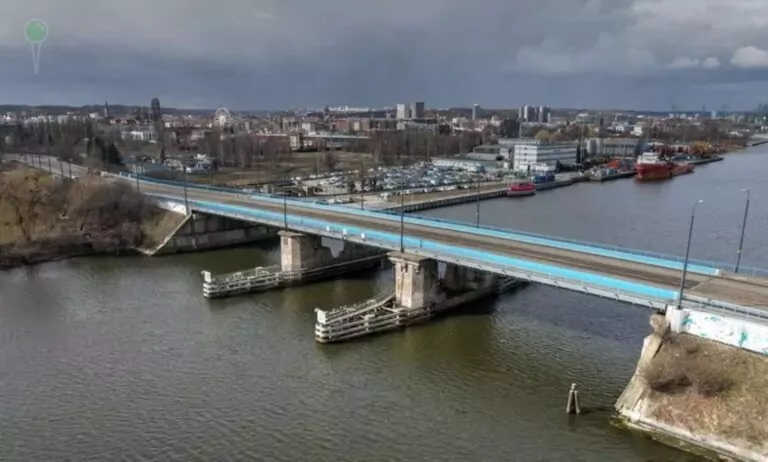 Nowe życie Mostu Siennickiego w Gdańsku. Nie będzie już niebeski (FOTO: gdansk.pl)
