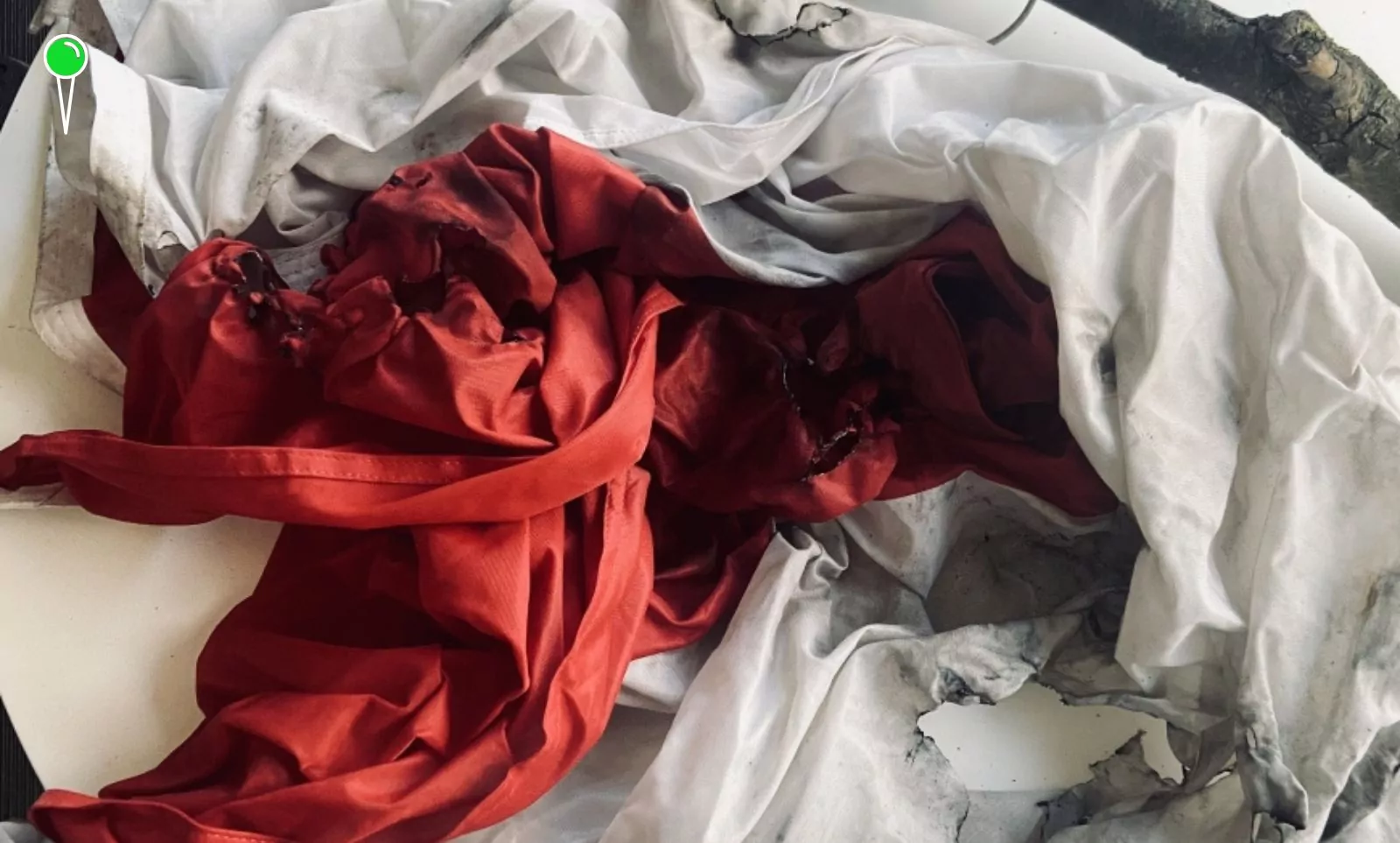 Haniebny wandalizm! Zniszczenie polskich flag na Westerplatte (FOTO: Muzeum II Wojny Światowej)