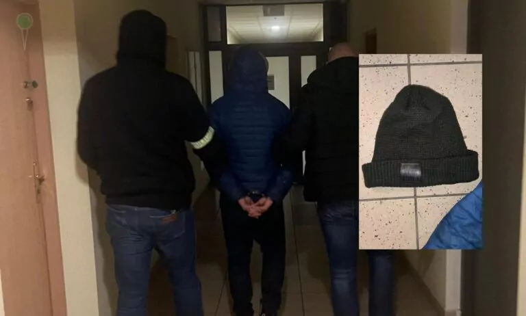 Spalił flagi Polski na Westerplatte. Zatrzymany przez policję (FOTO: KMP Gdańsk)