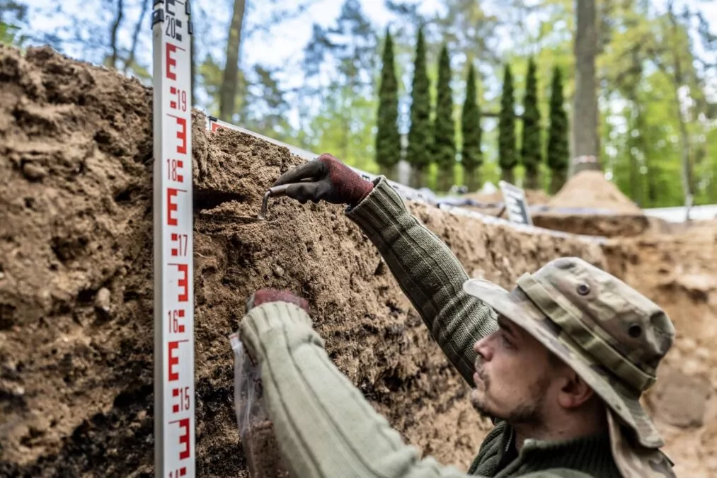 IPN odkrywa dowody zbrodni niemieckich w Lesie Szpęgawskim (FOTO: IPN Gdańsk)