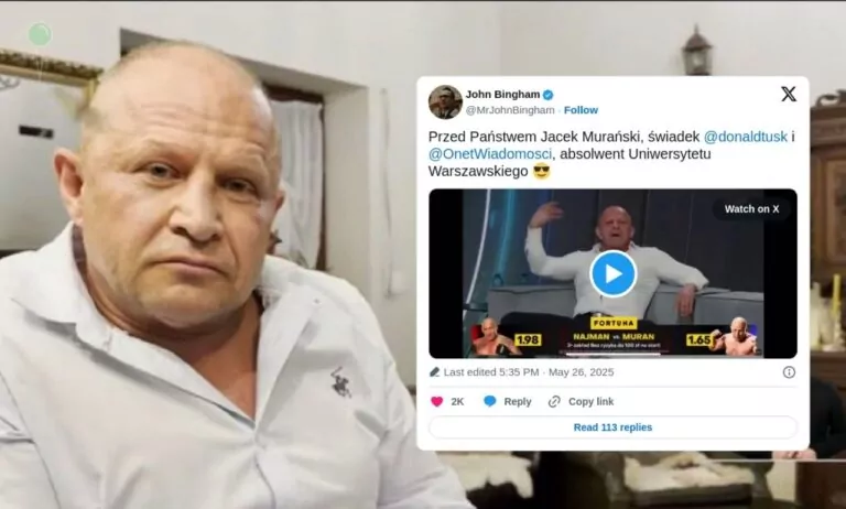 Kim jest Jacek Murański? Nowy ekspert TVPInfo (FOTO: TVPInfo/X)