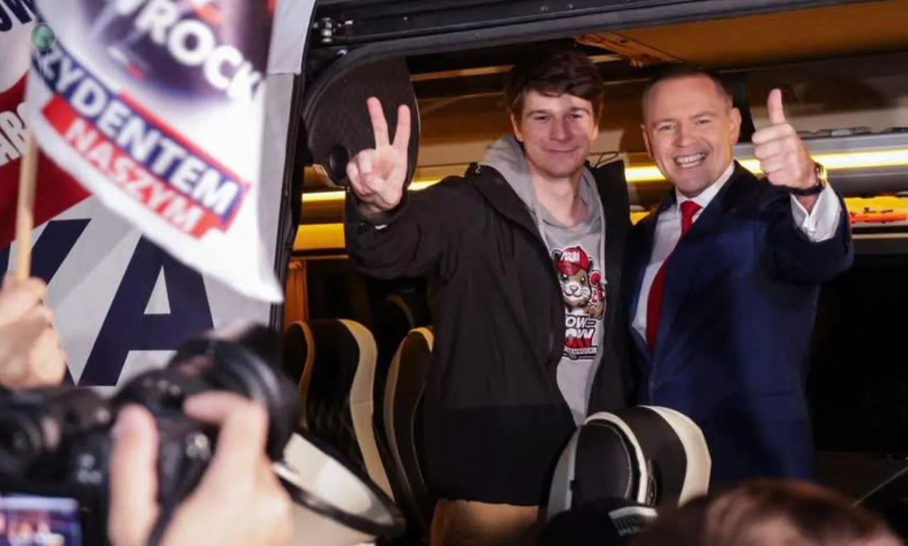 Daniel Nawrocki organizuje wiec dla taty (FOTO: Daniel Nawrocki/FB)