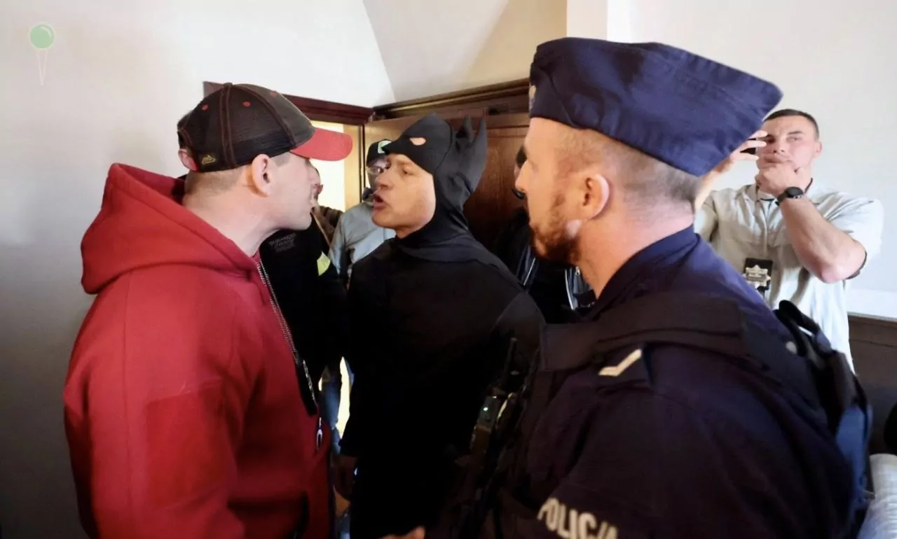 Trzaskowski w Gdańsku. Batmana i innych protestujących czeka sąd (FOTO: Robert Kwiatek)