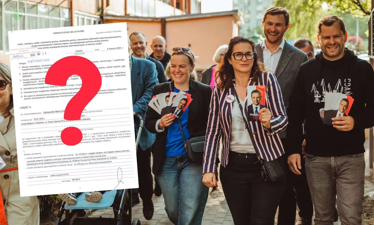 Prezydent Dulkiewicz i jej otoczenie nie ujawnia oświadczeń majątkowych (FOTO: FB/WdG)
