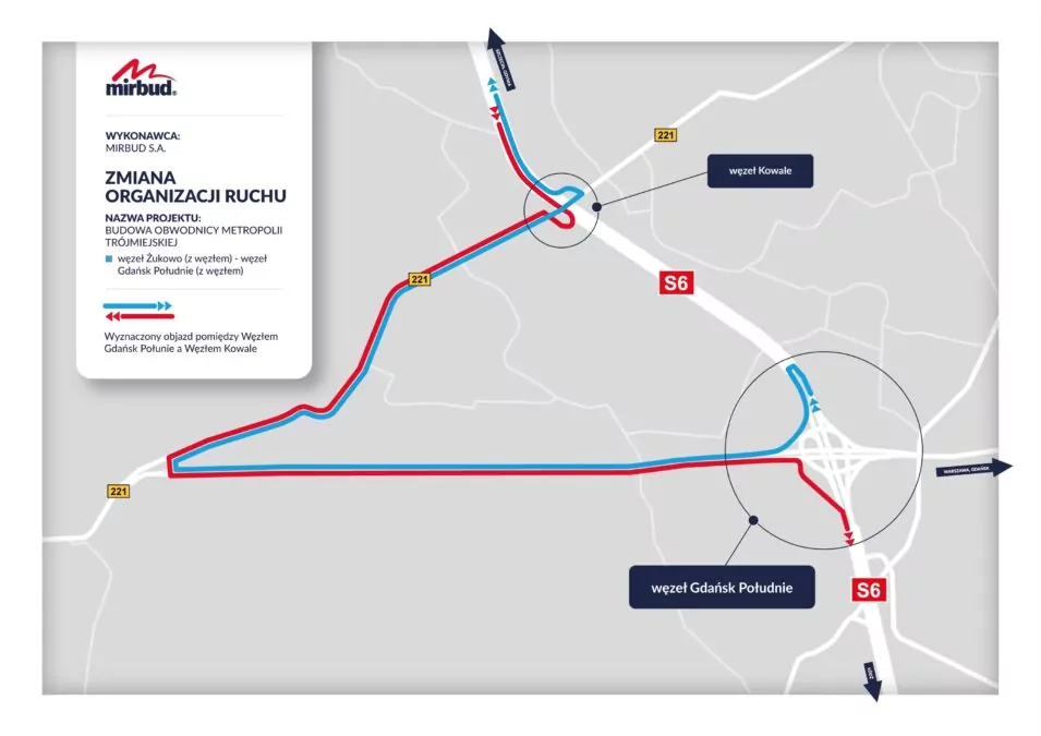 Kiedy otwarcie OMT? GDDKiA wskazała termin (FOTO: GDDKiA o. Gdańsk)