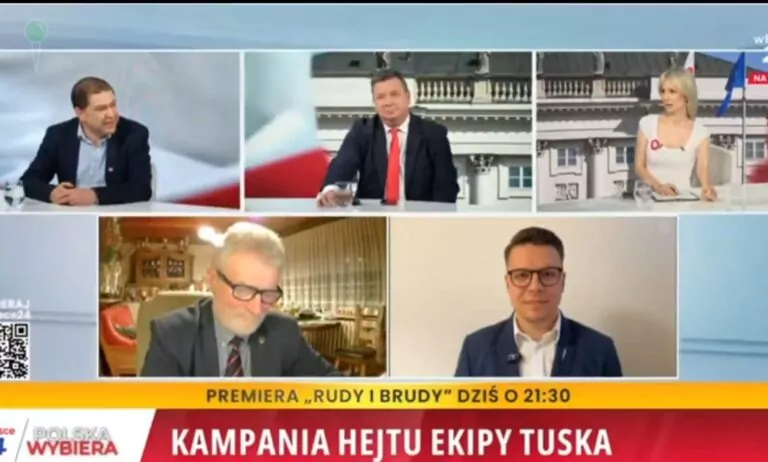 Awantura w studiu wPolsce24. Magdalena Ogórek wyrzuca gościa (FOTO: wpolsce24.pl)