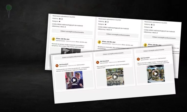 Anonimowe strony atakują Nawrockiego i Mentzen (FOTO: camva.com)