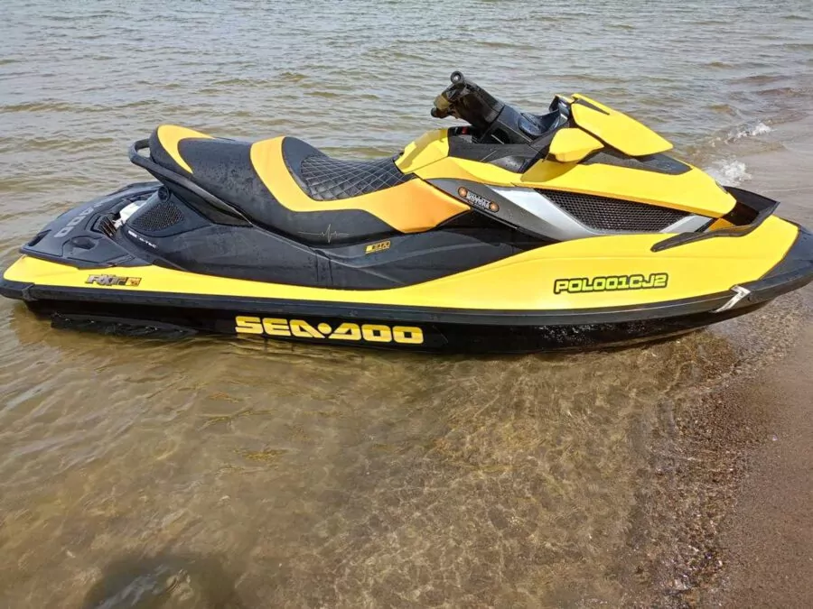 Skuter wodny staranował człowieka w Sobieszewie (FOTO: KMP Gdańsk)