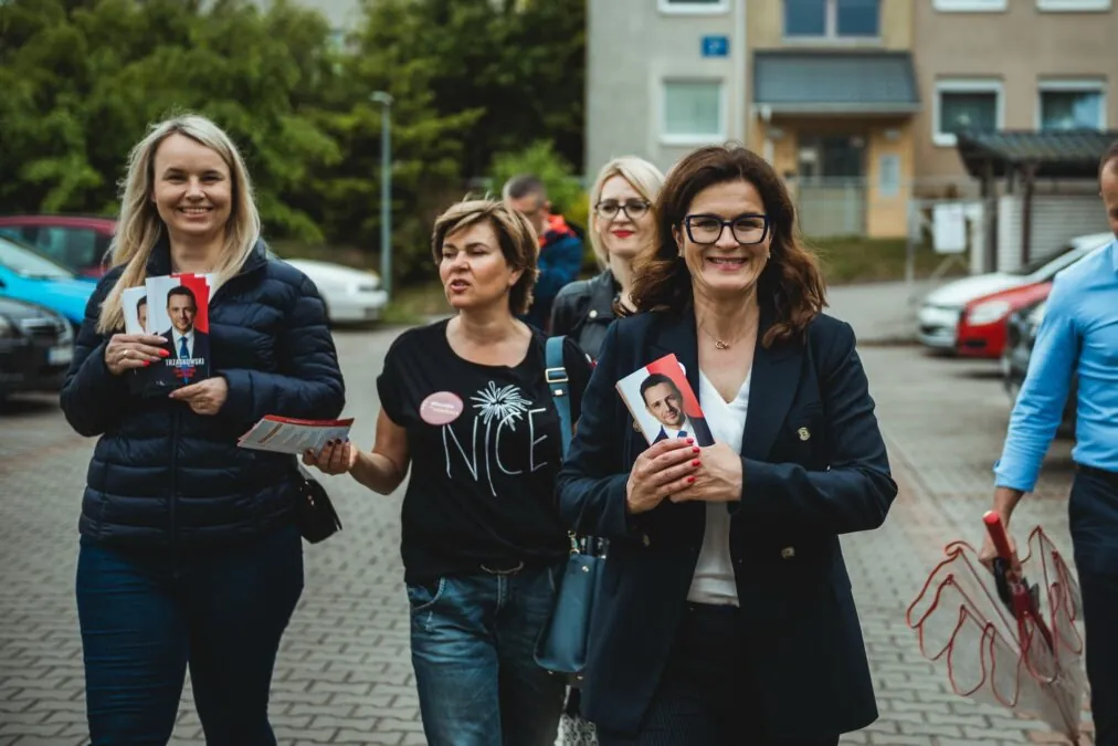 Czy Gdańsk promował Trzaskowskiego za miejskie pieniądze? (FOTO: Piotr Połoczański/Aleksandra Dulkiewcz/FB)