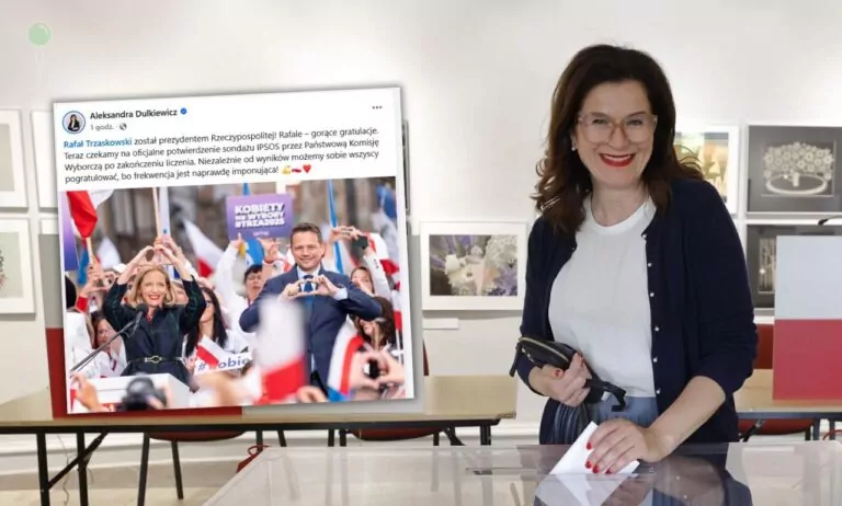 Dulkiewicz nie potrafi pogratulować prezydentowi z Gdańska (FOTO: Aleksandra Dulkiewicz/FB)