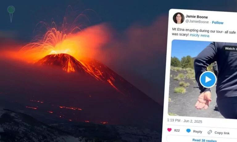 Etna wybucha ponownie! Czerwony alert lotniczy nad Sycylią (FOTO: canva.com)