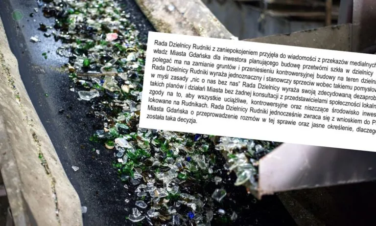 Gdańsk dzieli się konfliktem. Sortownia szkła na Rudnikach? (FOTO: canva.com)