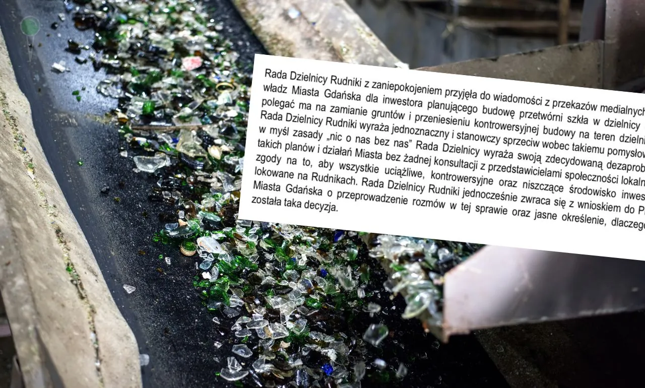 Gdańsk dzieli się konfliktem. Sortownia szkła na Rudnikach? (FOTO: canva.com)