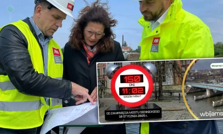 Most Siennicki nadal zamknięty – minęło już 150 dni (FOTO: DRMG/gdansk.pl)